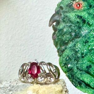 Sterling Ruby Ring